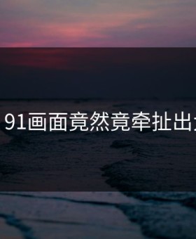 无语！91画面竟然竟牵扯出大人物