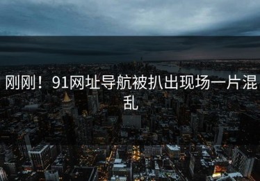 刚刚！91网址导航被扒出现场一片混乱