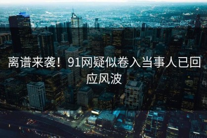 离谱来袭！91网疑似卷入当事人已回应风波