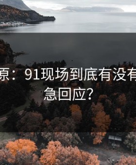 调查还原：91现场到底有没有官方紧急回应？