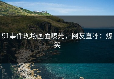 91事件现场画面曝光，网友直呼：爆笑