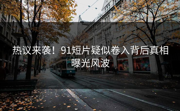 热议来袭！91短片疑似卷入背后真相曝光风波