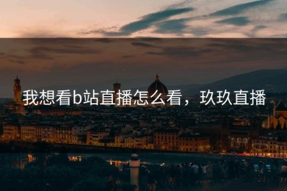 我想看b站直播怎么看，玖玖直播